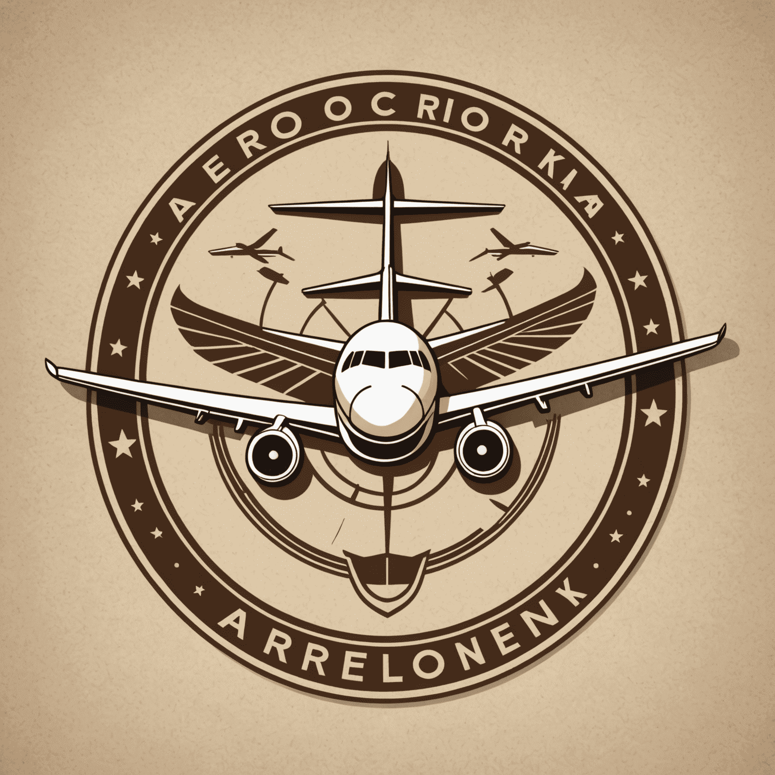 Aerodromflenka.com logo featuring a stylized airplane and financial symbol