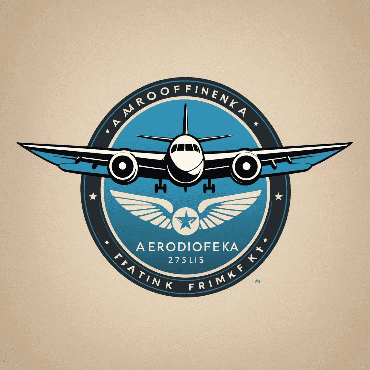 Aerodromflenka.com logo featuring a stylized airplane and financial symbol